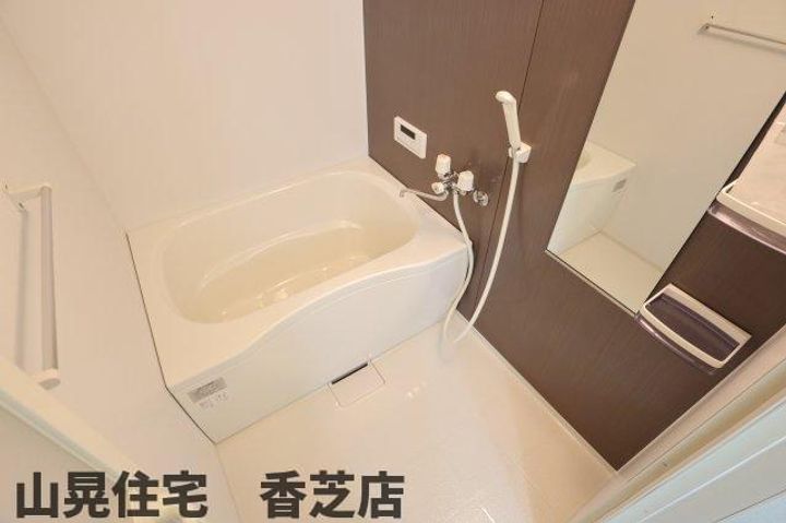 奈良県香芝市真美ヶ丘5丁目(アパート)の賃貸物件の風呂