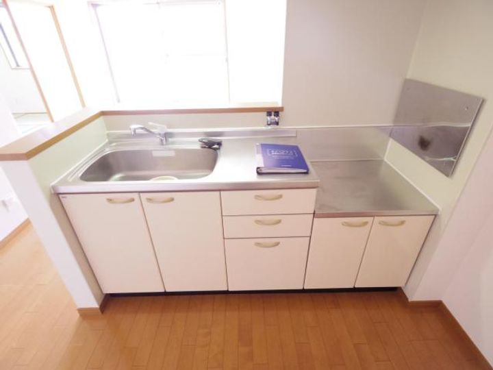 奈良県葛城市北花内(アパート)の賃貸物件のキッチン
