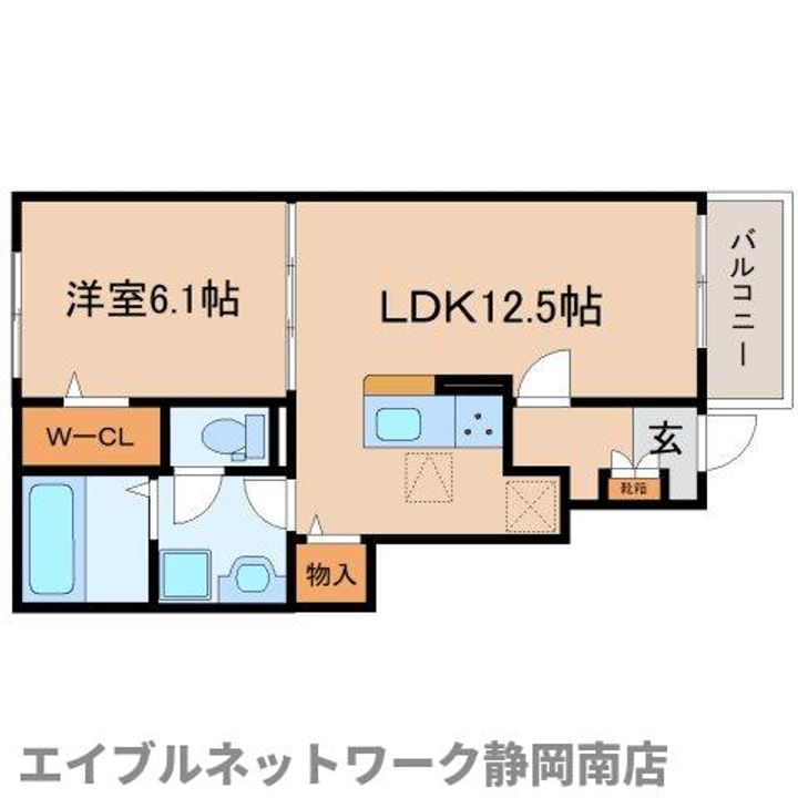 レジデンス・ヤギⅣBの間取り