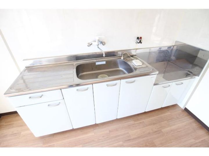 奈良県北葛城郡王寺町王寺2丁目(マンション)の賃貸物件のキッチン