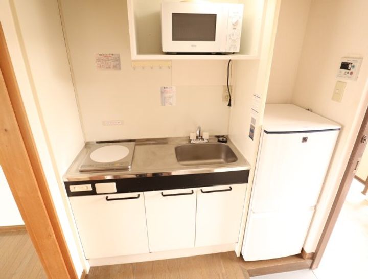 奈良県奈良市山陵町(アパート)の賃貸物件のキッチン