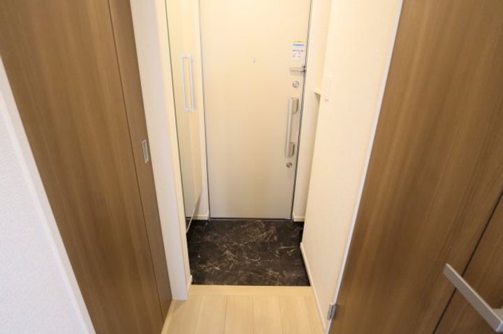 奈良県橿原市四条町(アパート)の賃貸物件の玄関