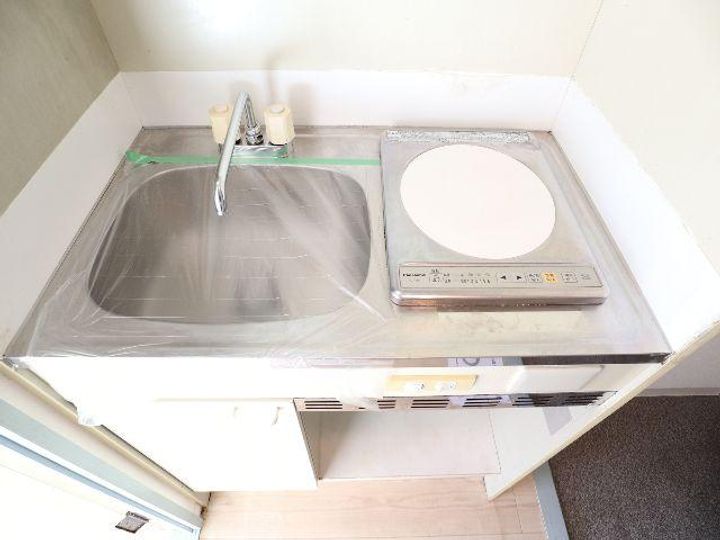 奈良県奈良市大安寺7丁目(マンション)の賃貸物件のキッチン