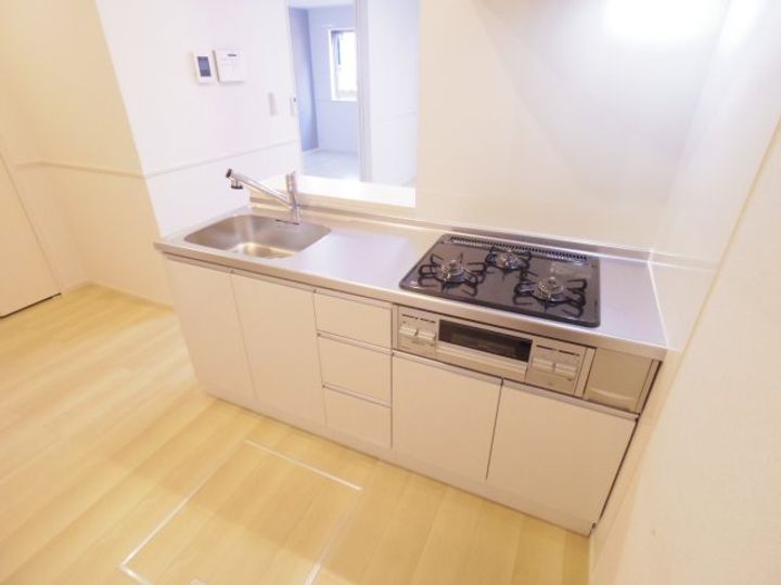 奈良県天理市石上町(アパート)の賃貸物件のキッチン