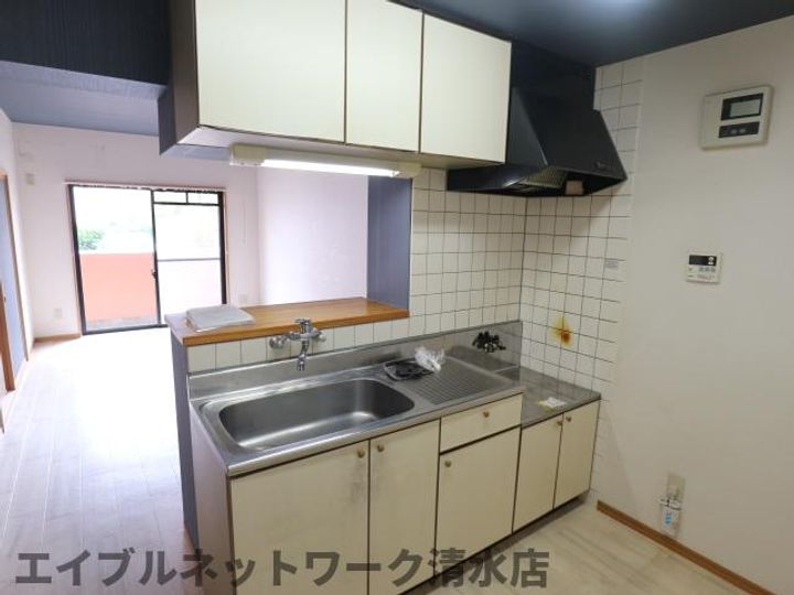 静岡県静岡市清水区江尻台町(マンション)の賃貸物件のキッチン