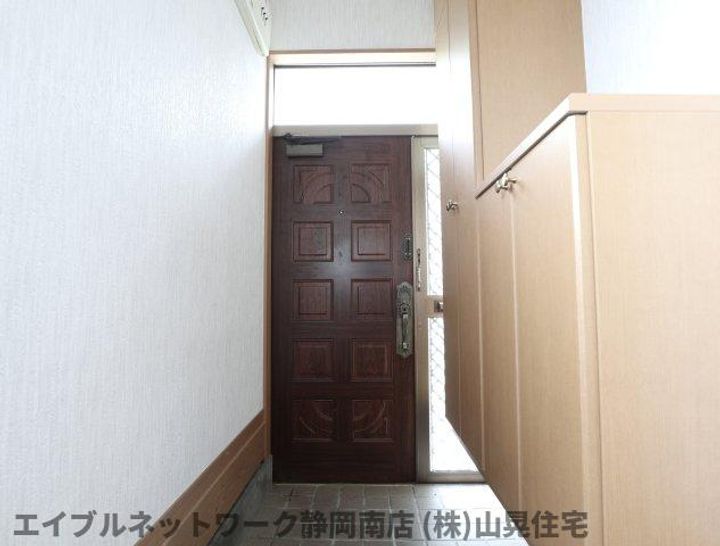 静岡県焼津市田尻(一戸建)の賃貸物件Kの玄関