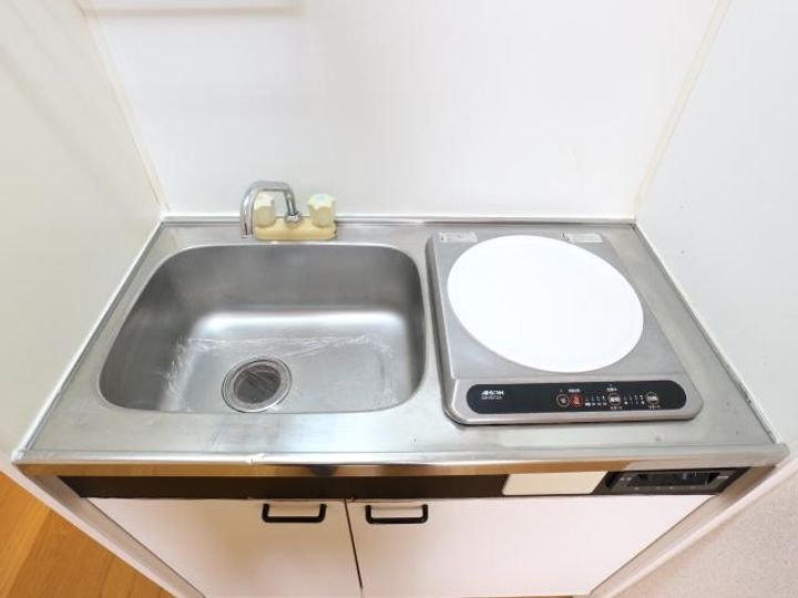 奈良県奈良市学園朝日町(アパート)の賃貸物件のキッチン
