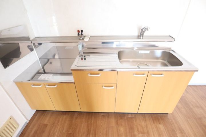 奈良県北葛城郡広陵町馬見北6丁目(アパート)の賃貸物件202のキッチン