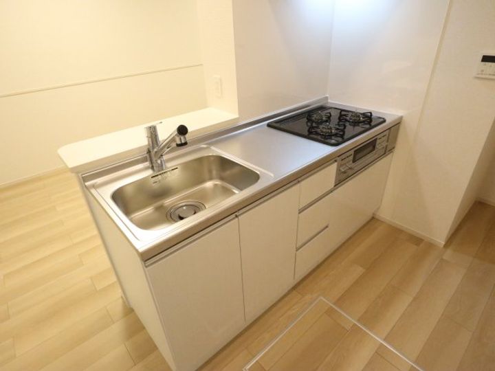 奈良県奈良市秋篠早月町(アパート)の賃貸物件のキッチン