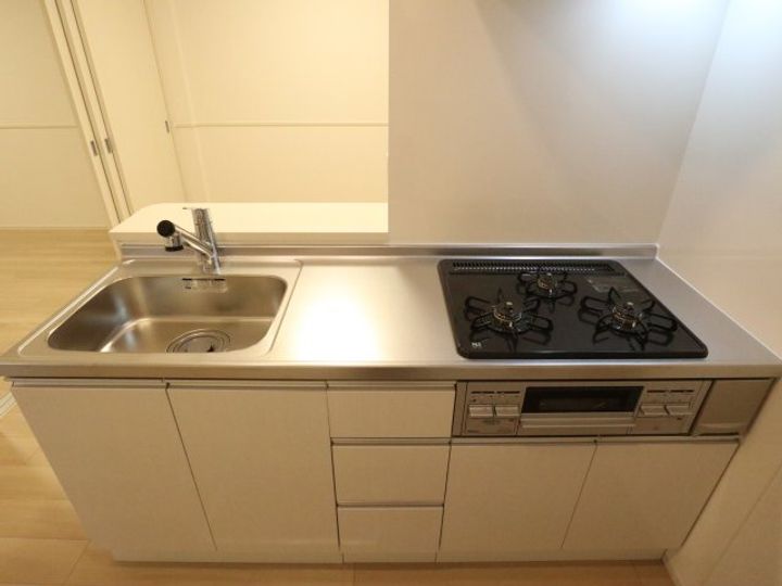 奈良県奈良市秋篠早月町(アパート)の賃貸物件のキッチン