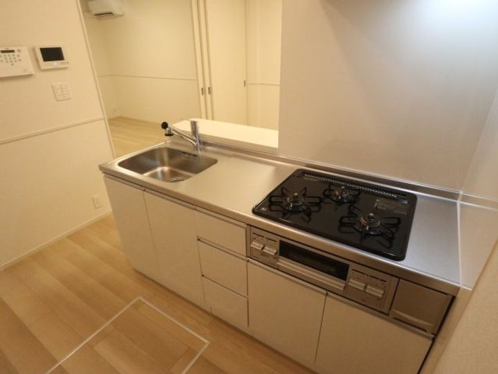 奈良県奈良市秋篠早月町(アパート)の賃貸物件のキッチン
