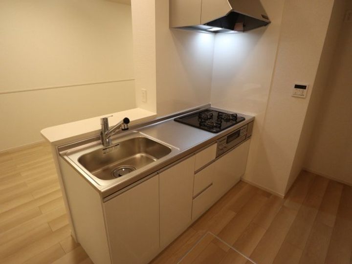 奈良県奈良市秋篠早月町(アパート)の賃貸物件のキッチン