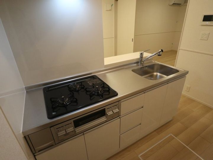 奈良県奈良市秋篠早月町(アパート)の賃貸物件のキッチン