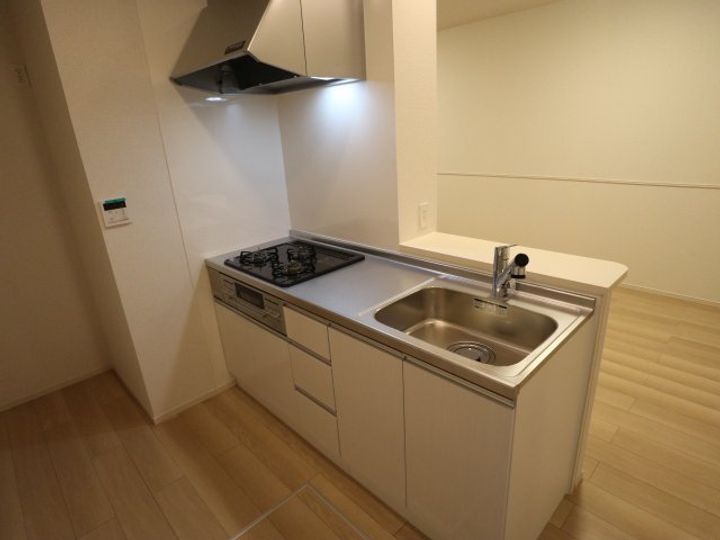 奈良県奈良市秋篠早月町(アパート)の賃貸物件のキッチン