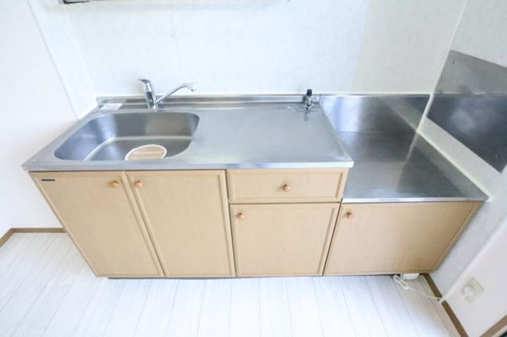 奈良県香芝市関屋(アパート)の賃貸物件のキッチン