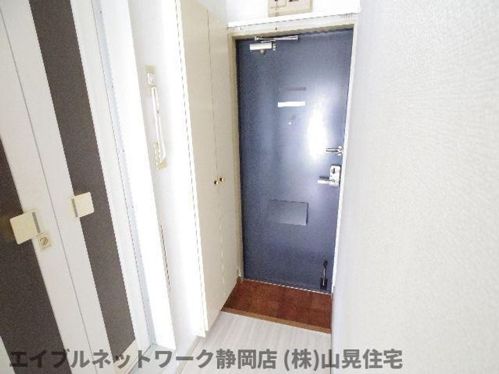静岡県静岡市葵区上土1丁目(アパート)の賃貸物件の玄関