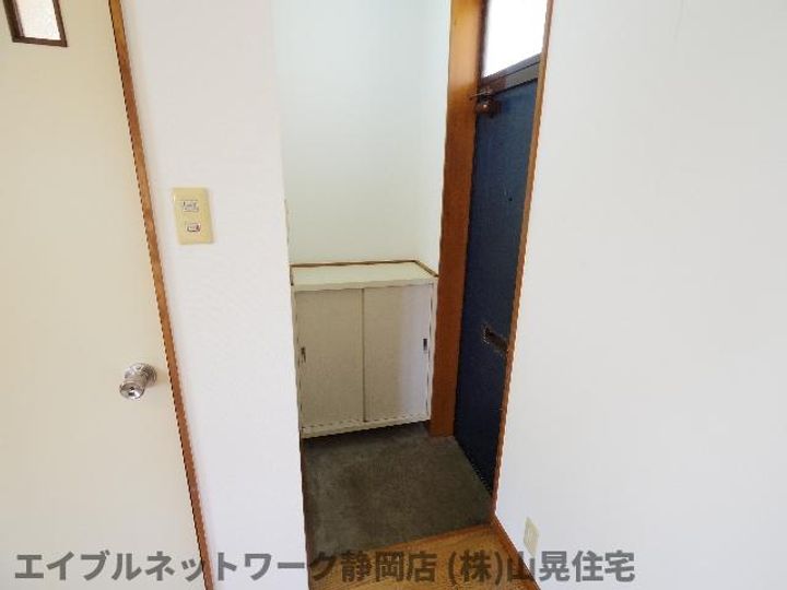 静岡県静岡市駿河区丸子6丁目(アパート)の賃貸物件の玄関