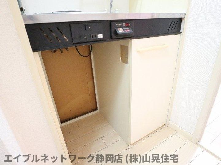 静岡県静岡市葵区水道町(アパート)の賃貸物件のキッチン