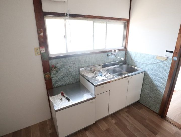 奈良県奈良市菅原町(テラスハウス)の賃貸物件のキッチン