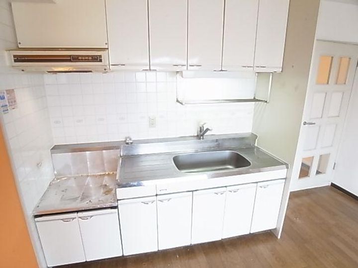 奈良県香芝市西真美1丁目(マンション)の賃貸物件604のキッチン