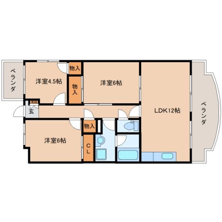 スーペリアS201の間取り