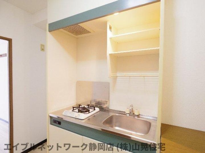 静岡県静岡市葵区両替町1丁目(マンション)の賃貸物件のキッチン