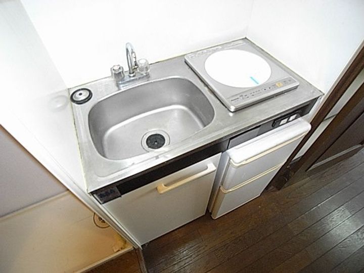奈良県奈良市南京終町2丁目(マンション)の賃貸物件のキッチン