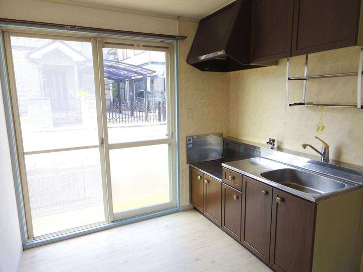 奈良県奈良市七条1丁目(アパート)の賃貸物件のキッチン