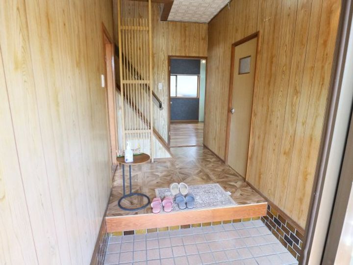 奈良県大和郡山市小泉町(一戸建)の賃貸物件の玄関