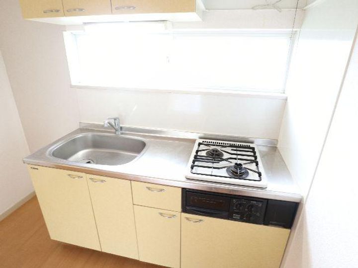 奈良県奈良市左京3丁目(アパート)の賃貸物件のキッチン