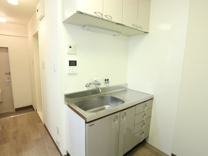 奈良県香芝市尼寺2丁目(マンション)の賃貸物件のキッチン