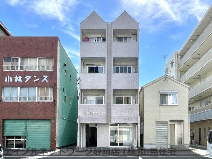 静岡県静岡市葵区巴町(マンション)の賃貸物件の外観