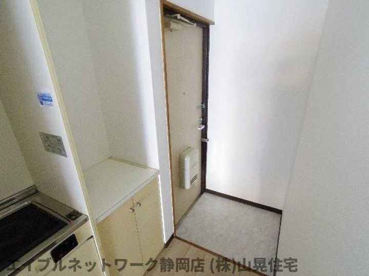 静岡県静岡市葵区巴町(マンション)の賃貸物件の玄関