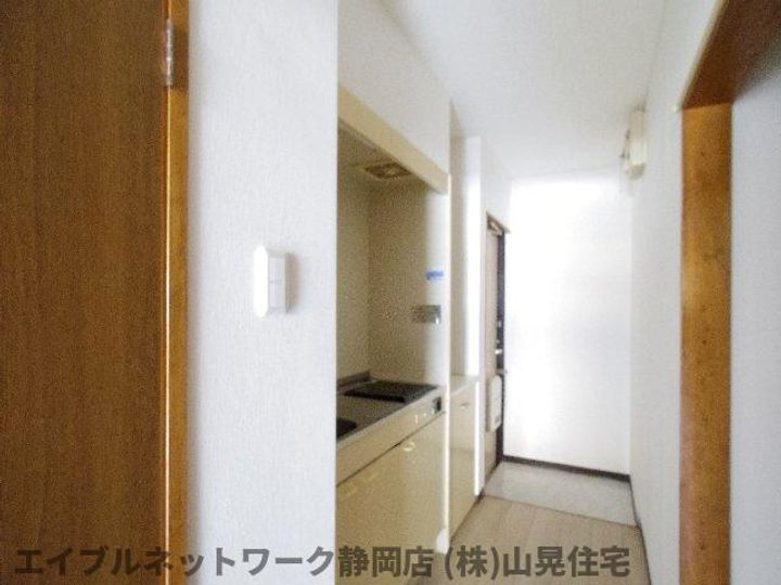 静岡県静岡市葵区巴町(マンション)の賃貸物件の玄関