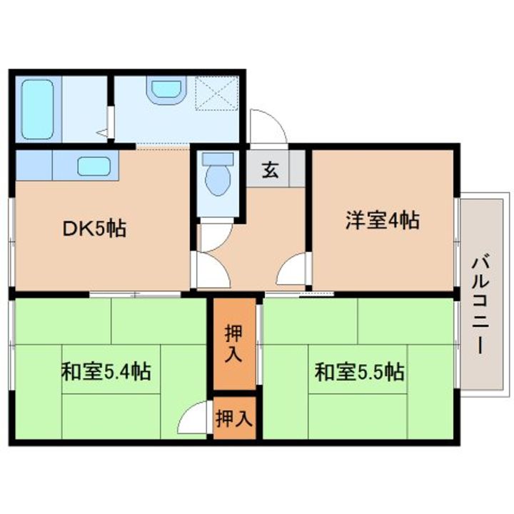ピノハイツビスの間取り