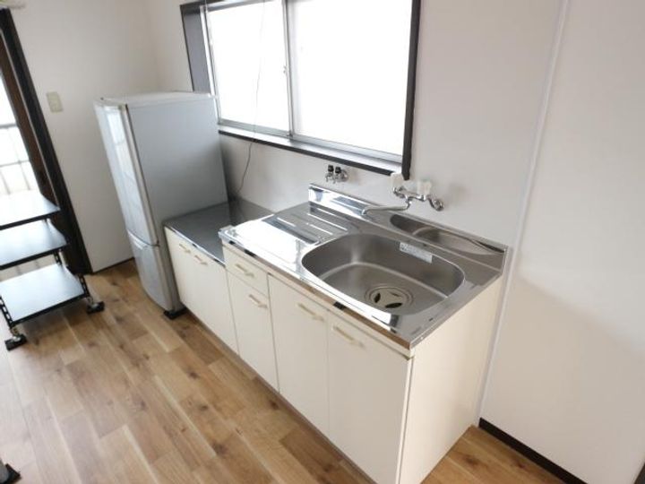 奈良県奈良市敷島町1丁目(アパート)の賃貸物件のキッチン