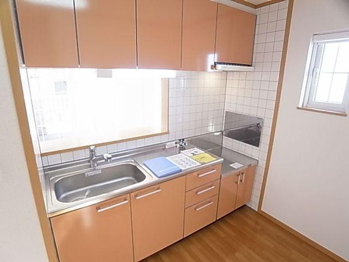 奈良県北葛城郡上牧町滝川台2丁目(アパート)の賃貸物件201のキッチン