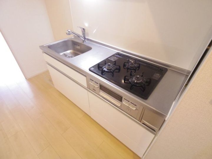 奈良県天理市指柳町(アパート)の賃貸物件のキッチン