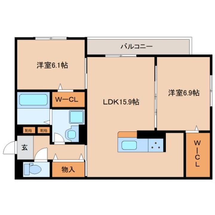 Daiya Soieの間取り