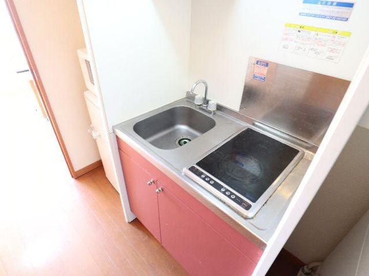 奈良県奈良市中山町(マンション)の賃貸物件のキッチン