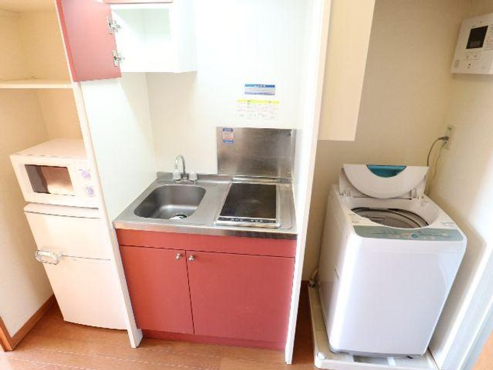 奈良県奈良市中山町(マンション)の賃貸物件のキッチン