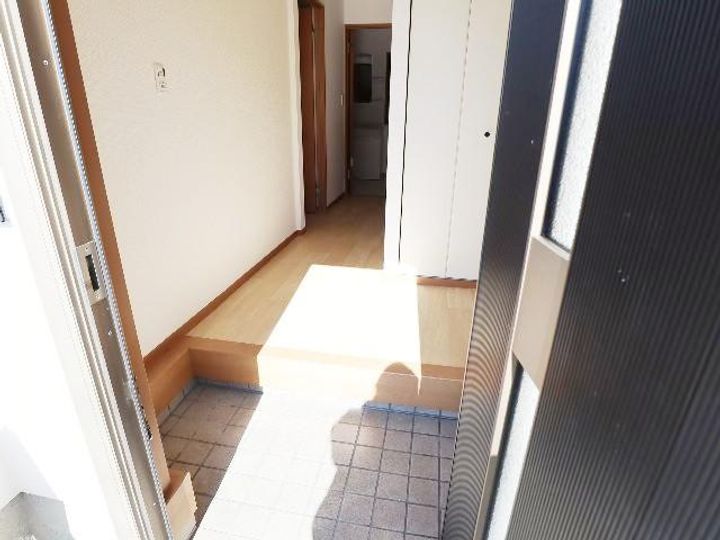 奈良県生駒市生駒台北(テラスハウス)の賃貸物件C-2の玄関