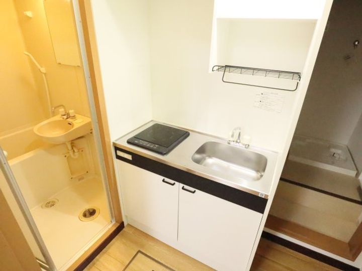 奈良県奈良市油留木町(アパート)の賃貸物件201のキッチン