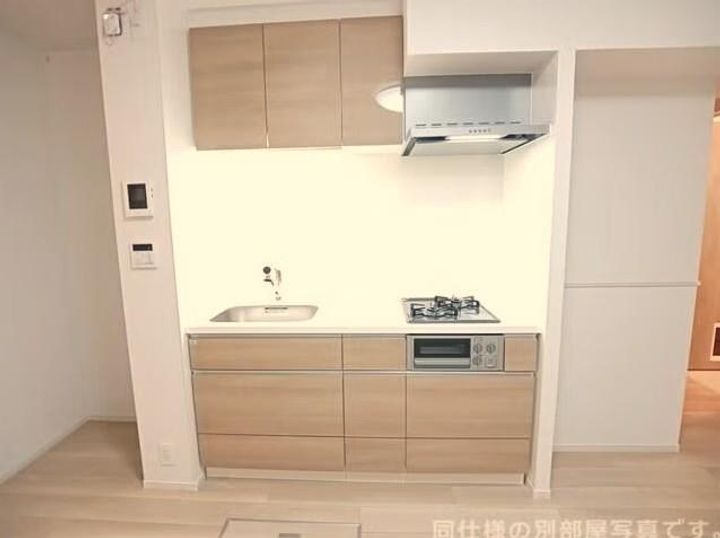 奈良県北葛城郡王寺町畠田8丁目(アパート)の賃貸物件のキッチン