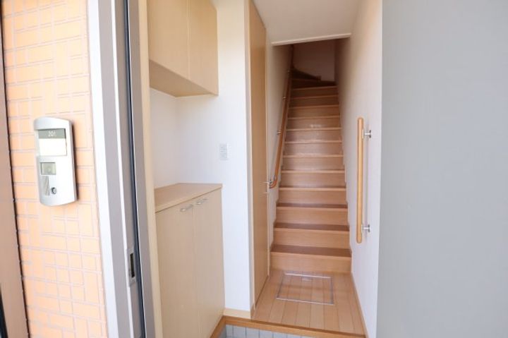 奈良県葛城市長尾(アパート)の賃貸物件201の玄関