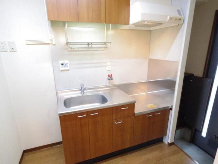 奈良県奈良市古市町(アパート)の賃貸物件のキッチン