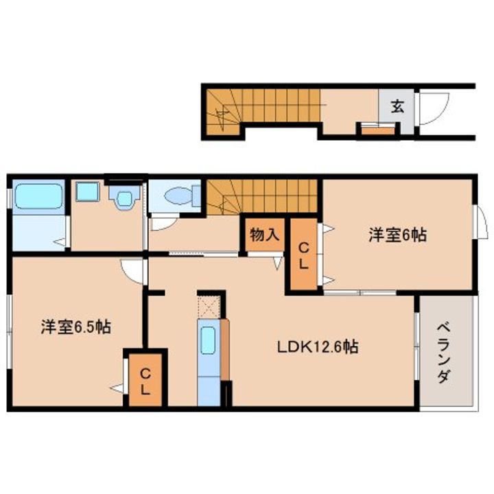 プロミネントの間取り