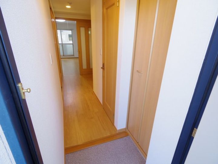 奈良県奈良市青野町1丁目(マンション)の賃貸物件の玄関