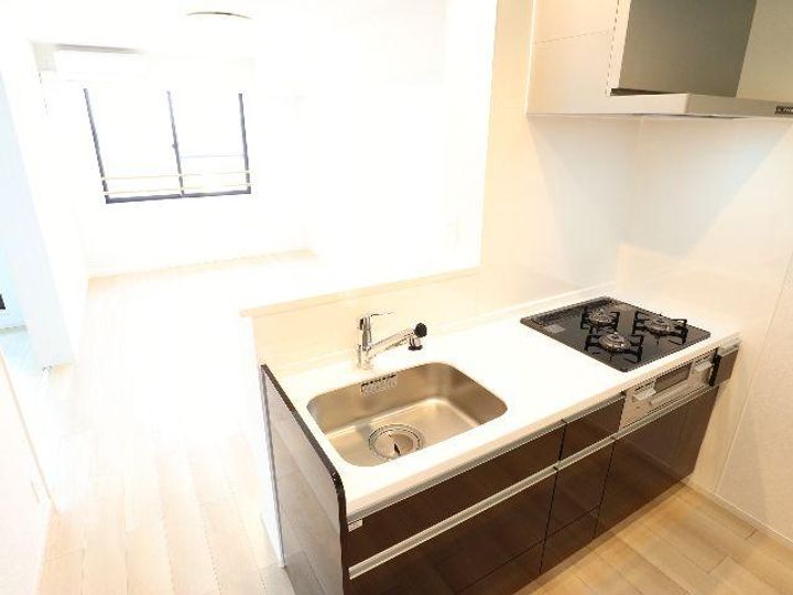 京都府相楽郡精華町狛田2丁目(アパート)の賃貸物件のキッチン