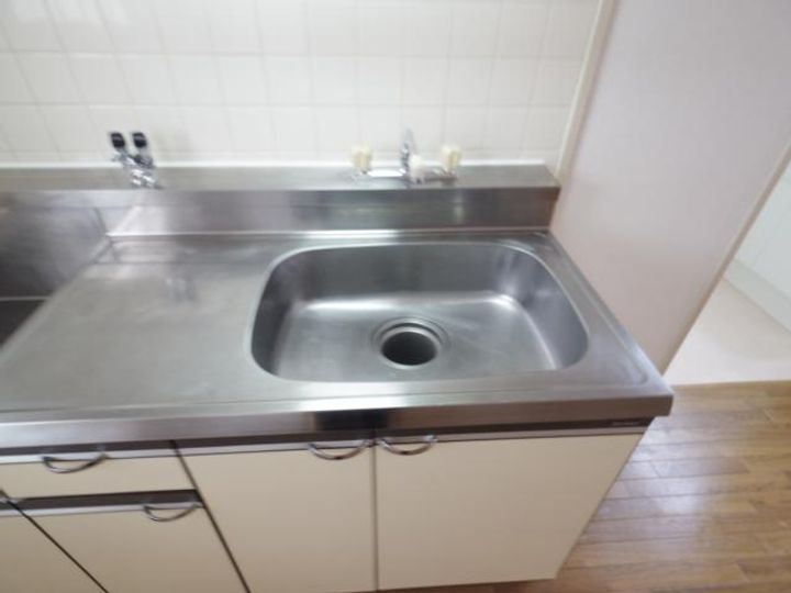 奈良県奈良市大安寺6丁目(マンション)の賃貸物件のキッチン